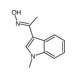 N-[1-(1-methylindol-3-yl)ethylidene]hydroxylamine结构式