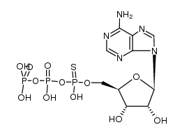 adenosine 5'-[α-thio]triphosphate结构式
