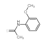 N-(2-Methoxyphenyl) Ethanethioamide结构式