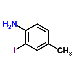 3-碘-4-甲基苯胺结构式