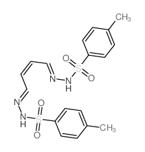 p-Toluenesulfonic acid,2-butenediylidenedihydrazide, (?,?,E)- (8CI)结构式