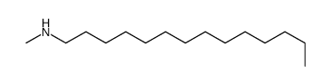 N-methyltetradecan-1-amine结构式