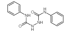 1,2-Hydrazinedicarboxamide,N1,N2-diphenyl-结构式