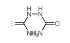 Hydrazinecarboxamide,2-(aminothioxomethyl)-结构式
