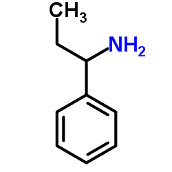 1-苯基丙-1-胺结构式