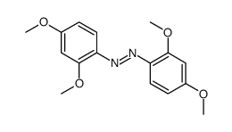 bis(2,4-dimethoxyphenyl)diazene结构式
