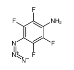 4-AZIDOTETRAFLUOROANILINE结构式