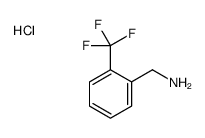 [2-(trifluoromethyl)phenyl]methanamine,hydrochloride结构式