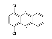 1,4-dichloro-6-methylphenazine结构式