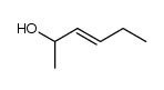 (S,R)-trans-3-hexen-2-ol结构式