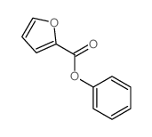 2-Furancarboxylic acid,phenyl ester结构式