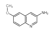 3-氨基-6-甲氧基喹啉结构式