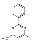 4-氯-6-甲基-2-苯基嘧啶结构式