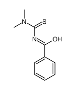 N'-benzoyl-N,N-dimethylthiourea结构式