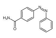 4-phenyldiazenylbenzamide结构式