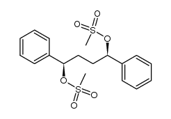(1R,4R)-1,4-bis(methanesulfonyloxy)-1,4-diphenylbutane结构式