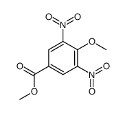 methyl 4-methoxy-3,5-dinitrobenzoate结构式
