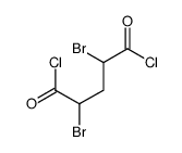 2,4-dibromopentanedioyl dichloride结构式