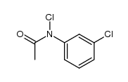 N-chloro-m-chloroacetanilide结构式