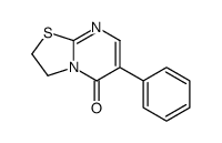 6-phenyl-2,3-dihydro-[1,3]thiazolo[3,2-a]pyrimidin-5-one结构式