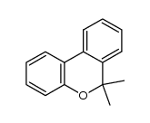 6,6-dimethyl-6H-dibenzo[b,d]pyran结构式