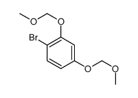 1-bromo-2,4-bis(methoxymethoxy)benzene结构式