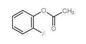 (2-fluorophenyl) acetate结构式