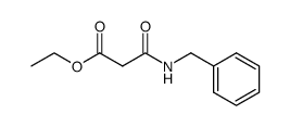 3-(苯甲氨基)-3-氧代丙酸乙酯结构式