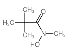Propanamide,N-hydroxy-N,2,2-trimethyl-结构式