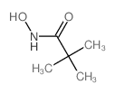 Propanamide,N-hydroxy-2,2-dimethyl-结构式
