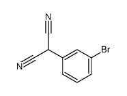 2-(3-bromophenyl)propanedinitrile结构式