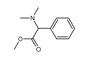 methyl α-(N,N-dimethylamino)phenylacetate结构式