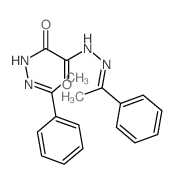 Ethanedioic acid,1,2-bis[2-(1-phenylethylidene)hydrazide]结构式