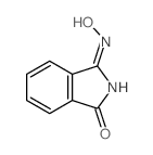 1H-Isoindol-1-one,3-(hydroxyamino)-结构式