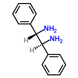(1S,2S)-(-)-1,2-二苯基乙二胺结构式