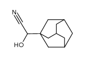 1-adamantaneglycolonitrile结构式