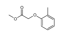 2-(2-methylphenoxy)methylethanoate结构式