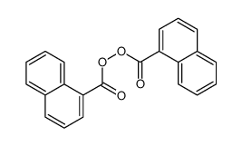 naphthalene-1-carbonyl naphthalene-1-carboperoxoate结构式