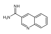 quinoline-3-carboximidamide结构式
