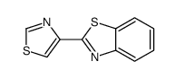Benzothiazole, 2-(4-thiazolyl)- (7CI,8CI,9CI)结构式