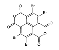 4,5,9,10-Tetrabromoisochromeno[6,5,4-def]isochromene-1,3,6,8- tetraone结构式