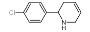 4-(4-氯苯基)-1,2,3,6-四氢-吡啶结构式