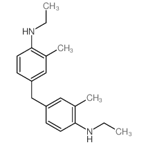 Benzenamine,4,4'-methylenebis[N-ethyl-2-methyl-结构式
