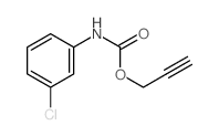 Carbamic acid,N-(3-chlorophenyl)-, 2-propyn-1-yl ester结构式