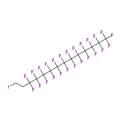 1-碘-1h,1h,2H-,2H-全氟十四烷结构式