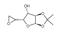 5,6-anhydro-1,2-O-isopropylidene-α-D-glucofuranose结构式