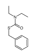 DIETHYL-THIOCARBAMIC ACID S-BENZYL ESTER结构式