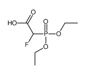 diethylphosphonofluoroacetic acid结构式