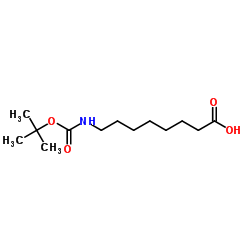BOC-8-氨基辛酸结构式