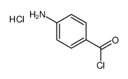 4-aminobenzoyl chloride,hydrochloride结构式